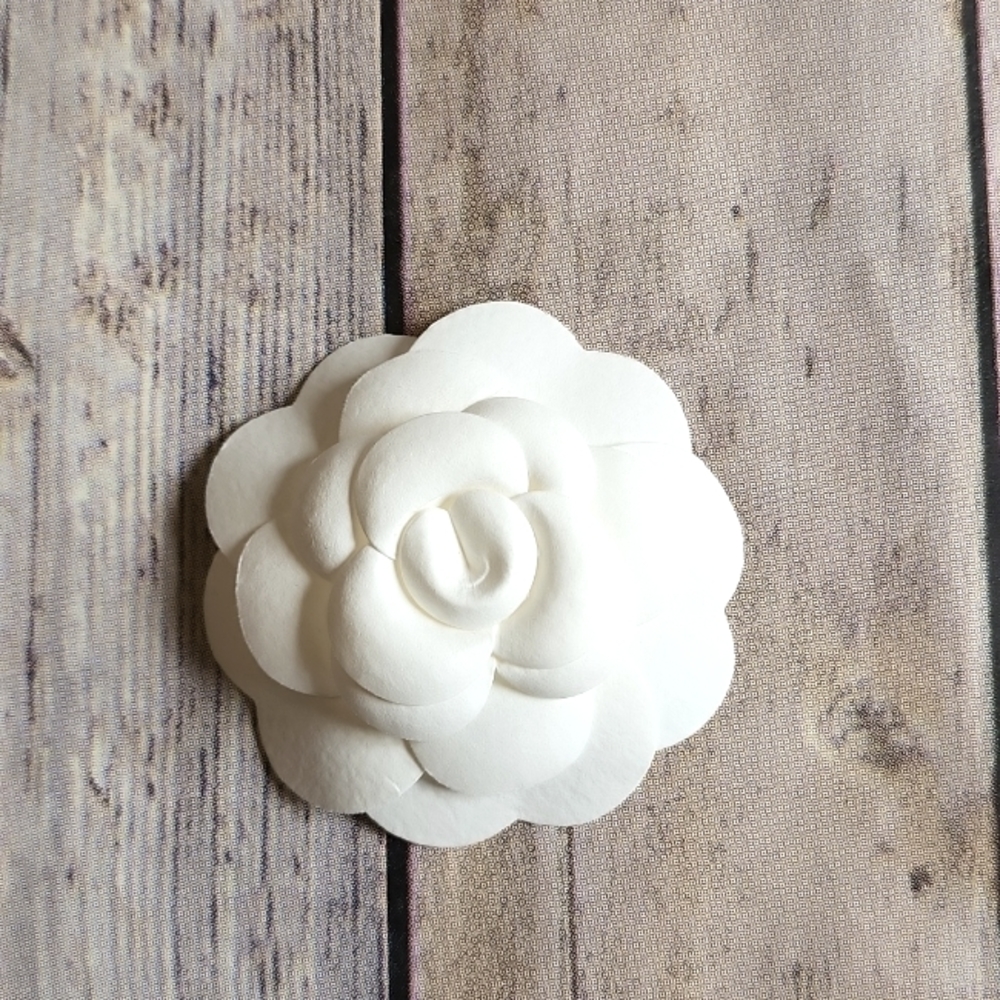 COPY - Chanel paper camellia flower